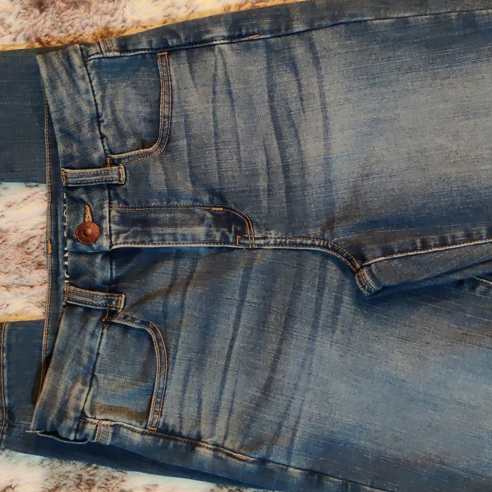 American Eagle Outfitters Next Level Curvy High Rise Jegging - Picture 2 of 9